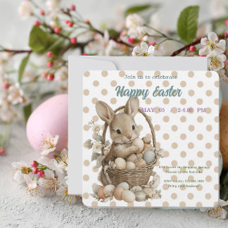 invitation to Easter with Peter Rabbit セーブザデート