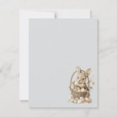 invitation to Easter with Peter Rabbit 出欠カード (裏面)