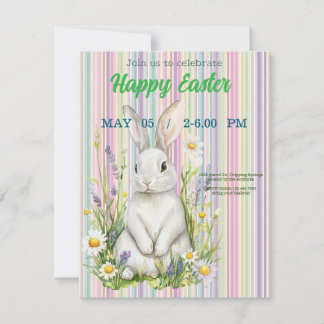 invitation to Easter with Peter Rabbit 出欠カード