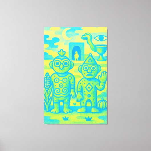 Invitation to the Sacred Zone キャンバスプリント (正面)