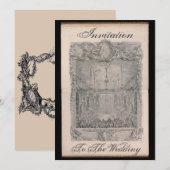 Invitation to the wedding card – Einladung 招待状 (正面/裏面)