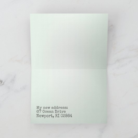 Invitation Vintage Mercedes 案内状 (内部)