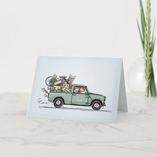 Invitation Vintage Mini Pickup 招待状