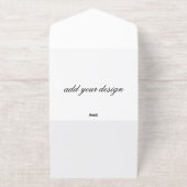 Invitations オールインワン招待状 (外側)