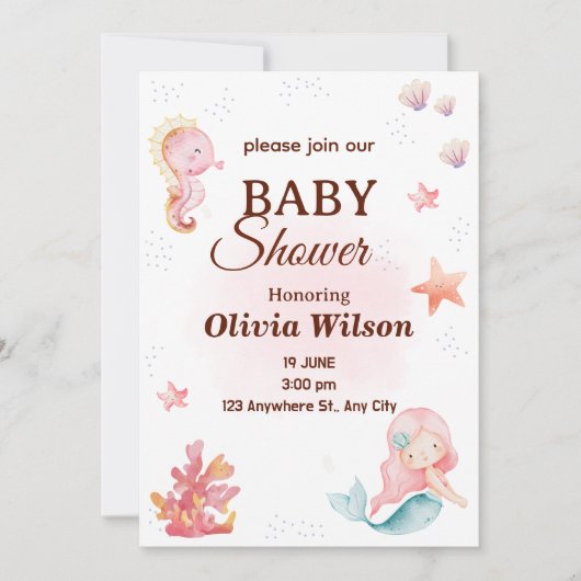 Invitations  招待状 (正面)