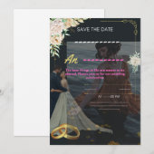  Invitations mariage 招待状 (正面/裏面)