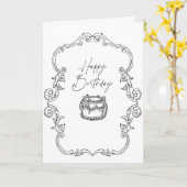 Invitations & Stationery > Greeting Cards > Birthd カード (黄色い花)