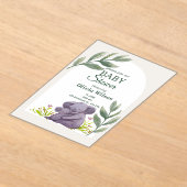 Invitations & Stationery Invitations & Announcemt アクリル招待状 (レイダウン)