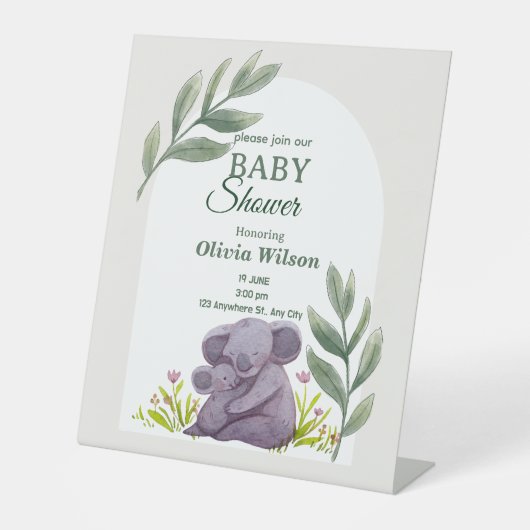 Invitations & Stationery Invitations & Announcemt 台座サイン (正面)