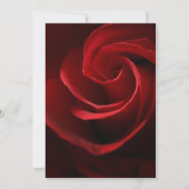 INVITATIONSRed    バラ 招待状 (正面)