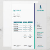 Invoice (正面/裏面)