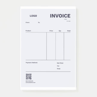 INVOICE ポストイット