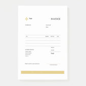 invoice  ポストイット (正面)