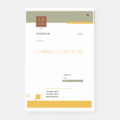 INVOICE ポストイット (正面)