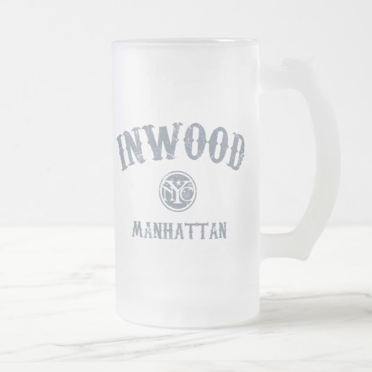 Inwood フロストグラスビールジョッキ (右)