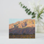Inyo Range at Sunset, Lone Pine by Maynard Dixon ポストカード (スタンド正面)