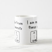 Io周期テーブル名mag コーヒーマグカップ (中央)