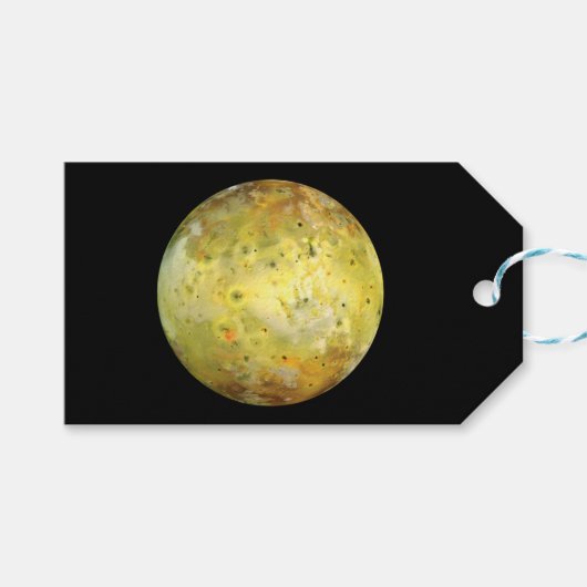 Io(木星の月) ギフトタグ (正面(横))