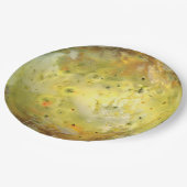 Io(木星の月) ペーパープレート (アングル)