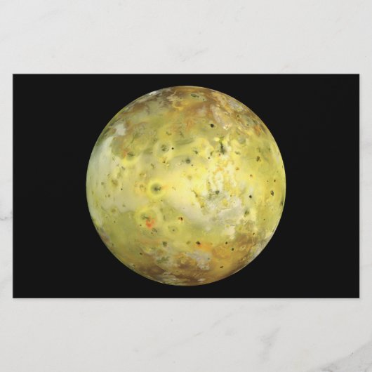 Io（木星の月） 便箋 (正面)