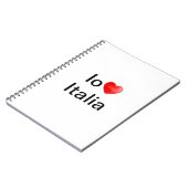 Io amo Italia ノートブック (左側)