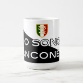 IO SONO BIANCONERO - コーヒーマグカップ (中央)