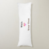 iogoの追加文字webサイトThrow Pillow ボディピロー (正面縦)