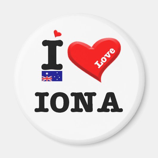 IONA – 大好き マグネット (正面)