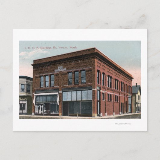 IOOF建物の外部ビュー ポストカード (正面)