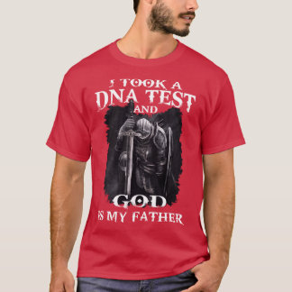 Iook a DNAest and God is my Father Design Christia Tシャツ