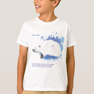 Iorekの彼の暗い材料からの装甲くま Tシャツ