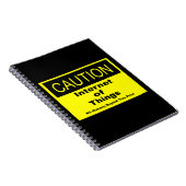 IoT警告警告標識 ノートブック (右側)