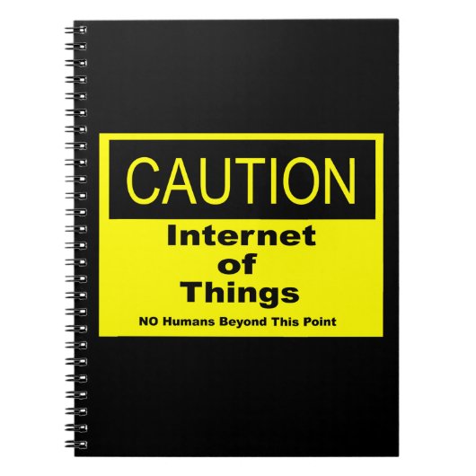 IoT警告警告標識 ノートブック (正面)