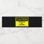 IoT警告警告標識 ペットボトルラベル (シングルラベル)