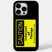 IoT警告警告標識 Case-Mate iPhoneケース (裏面)