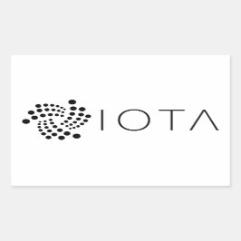 IOTAロゴ長方形ステッカー 長方形シール