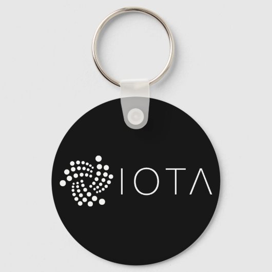 IOTA Basic Keychain (Black) キーホルダー (正面)
