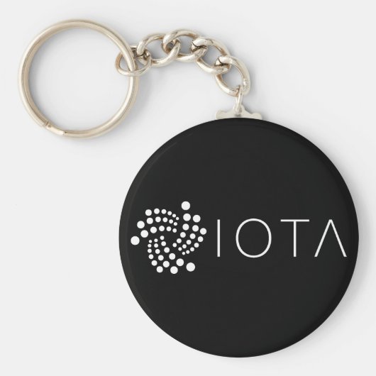 IOTA Basic Keychain (Black) キーホルダー (正面)