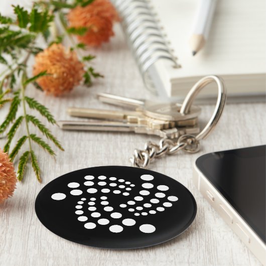 IOTA Basic Keychain (Dark) キーホルダー (側面)
