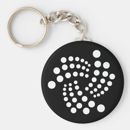IOTA Basic Keychain (Dark) キーホルダー (正面)