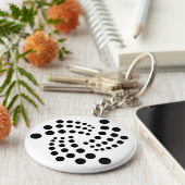 IOTA Basic Keychain (Light) キーホルダー (側面)