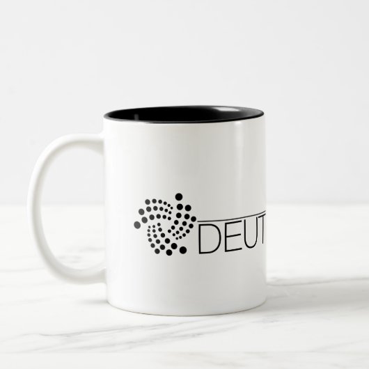 IOTA Deutschland Tasse ツートーンマグカップ (左)