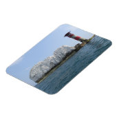 IOW、ワイト島、針 マグネット (左側)