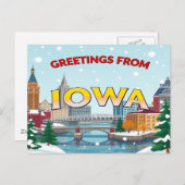 IOWAポストカード ポストカード (正面/裏面)