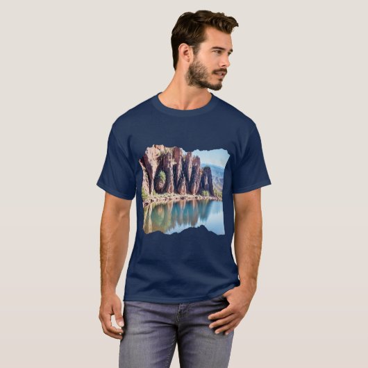 IOWA 24 1 Tシャツ (正面フル)