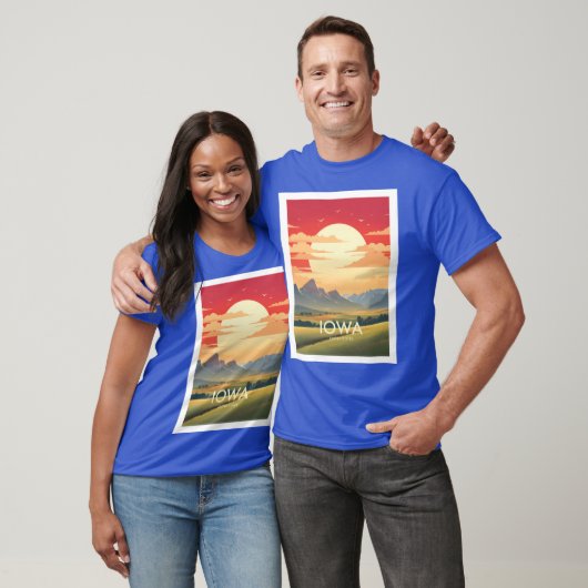 IOWA 46 Tシャツ (ユニセックス)
