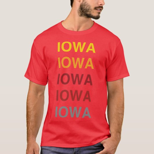 Iowa 5 tシャツ (正面)