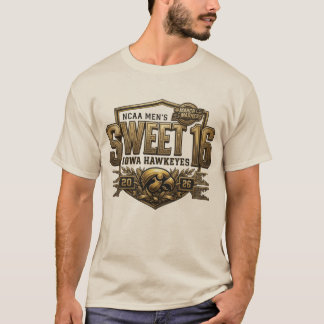 Iowa Hawkeyes Sweet 16 2026 Men's March Madness Tシャツ