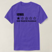 Iowa One Review Tシャツ (デザイン正面)