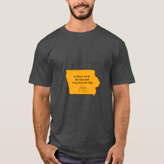 iowa song dar williams tシャツ